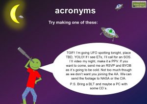 acronyms story