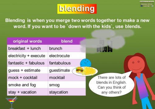 blending words examples