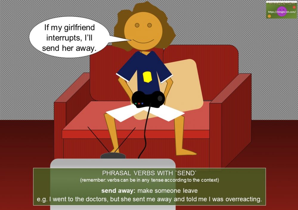 Phrasal Verbs With Send Mingle ish