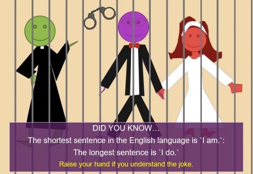weird english facts - shortest sentence