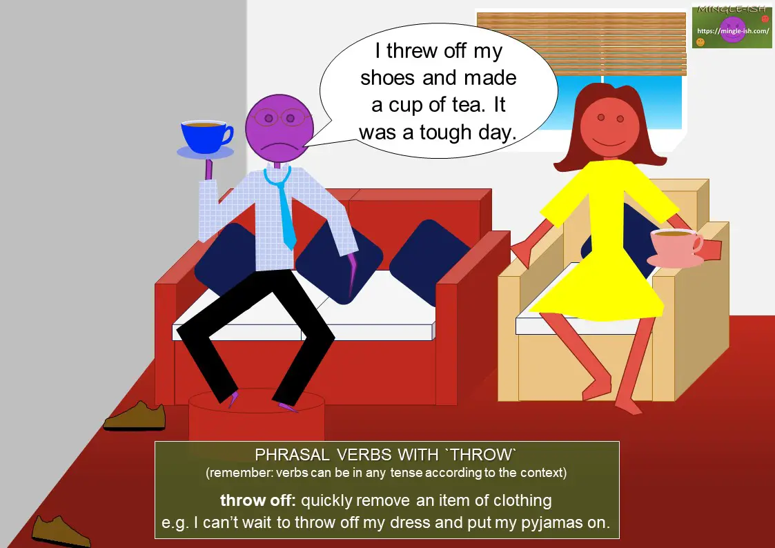 Phrasal verbs with throw WITH PICTURES Mingleish