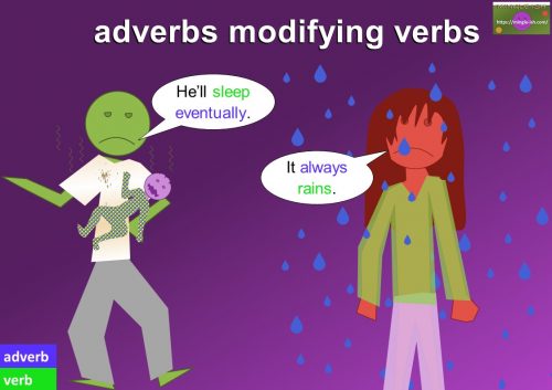 adverbs modifying verbs examples