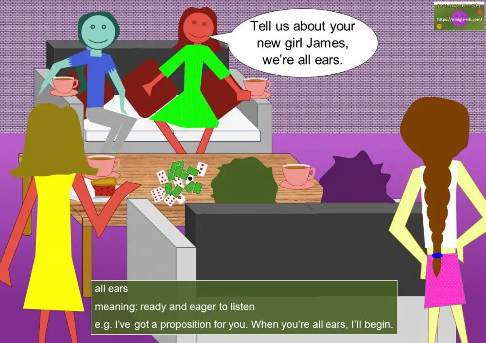 EAR idioms (body idioms) Mingleish