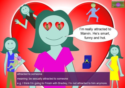 dating idioms - attracted to someone