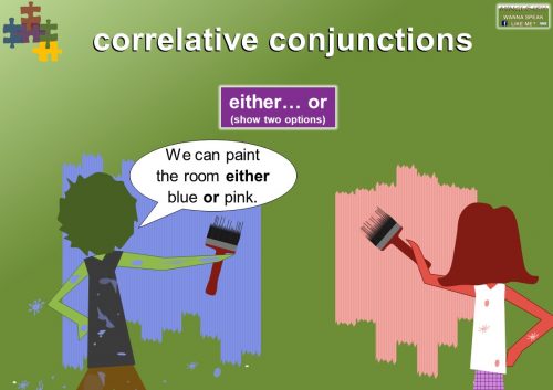 correlative conjunctions - either...or