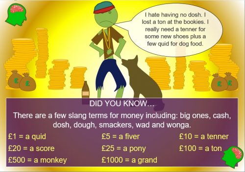 slang words for 'money'
