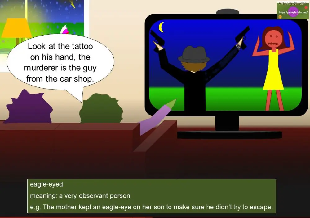 EYE idioms (body idioms) Mingleish