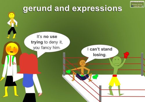 gerunds in grammar - function of a gerund- expressions