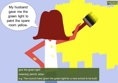 business idiom - give the green light