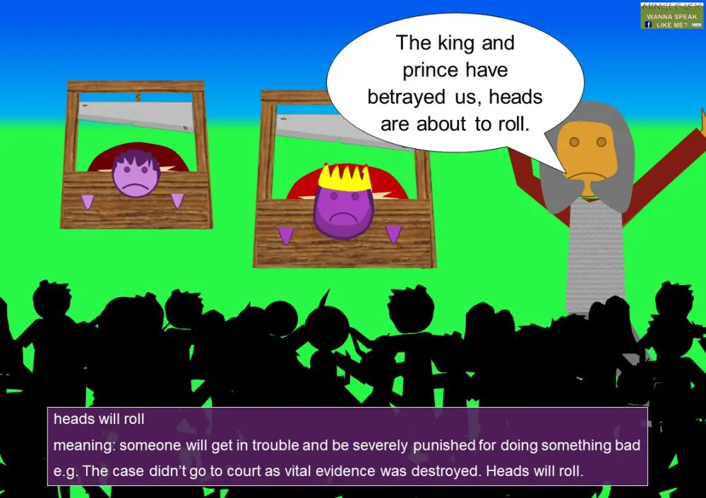 HEAD idioms (body idioms) Mingleish