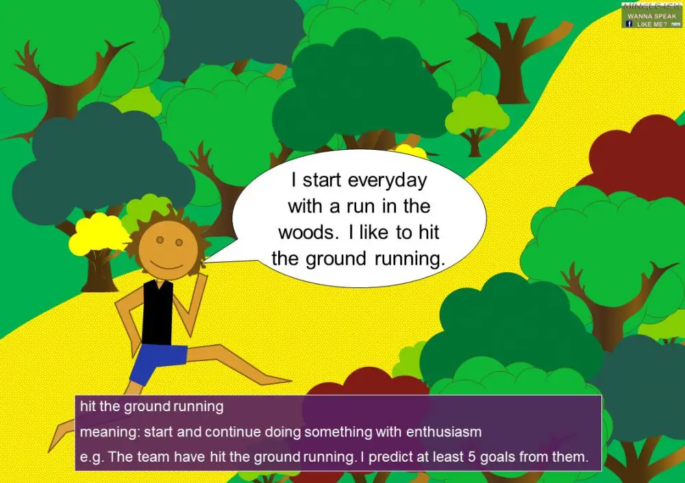 Idioms with verbs RUN Mingleish