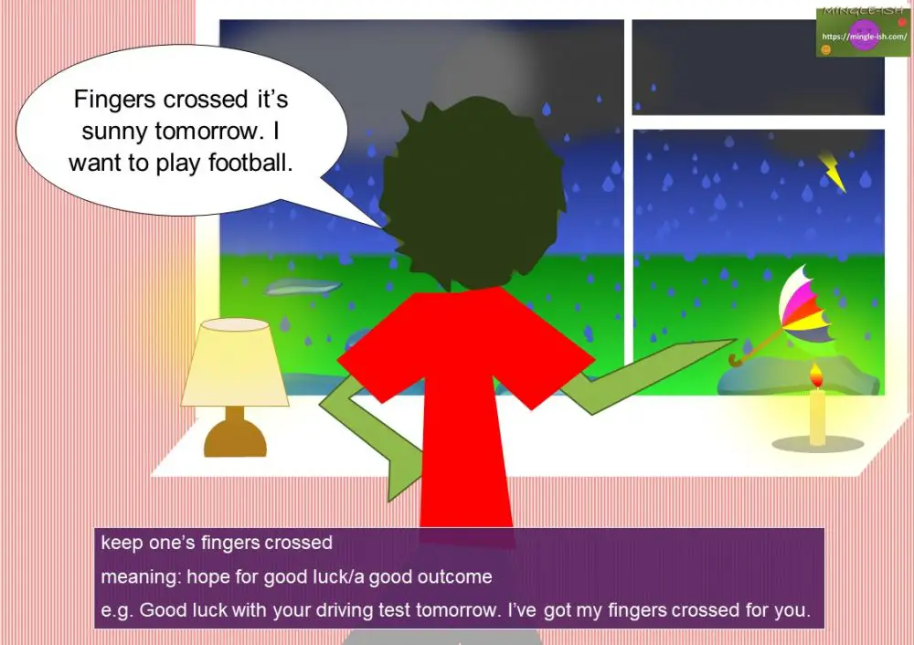 FINGER idioms (body idioms) Mingleish