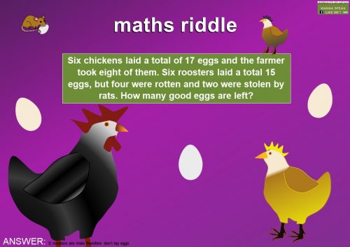 maths riddle