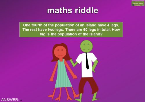 maths riddle