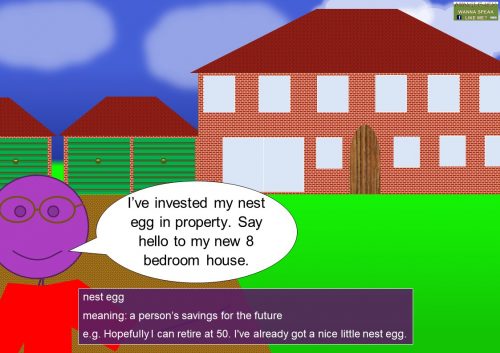 money idioms - nest egg