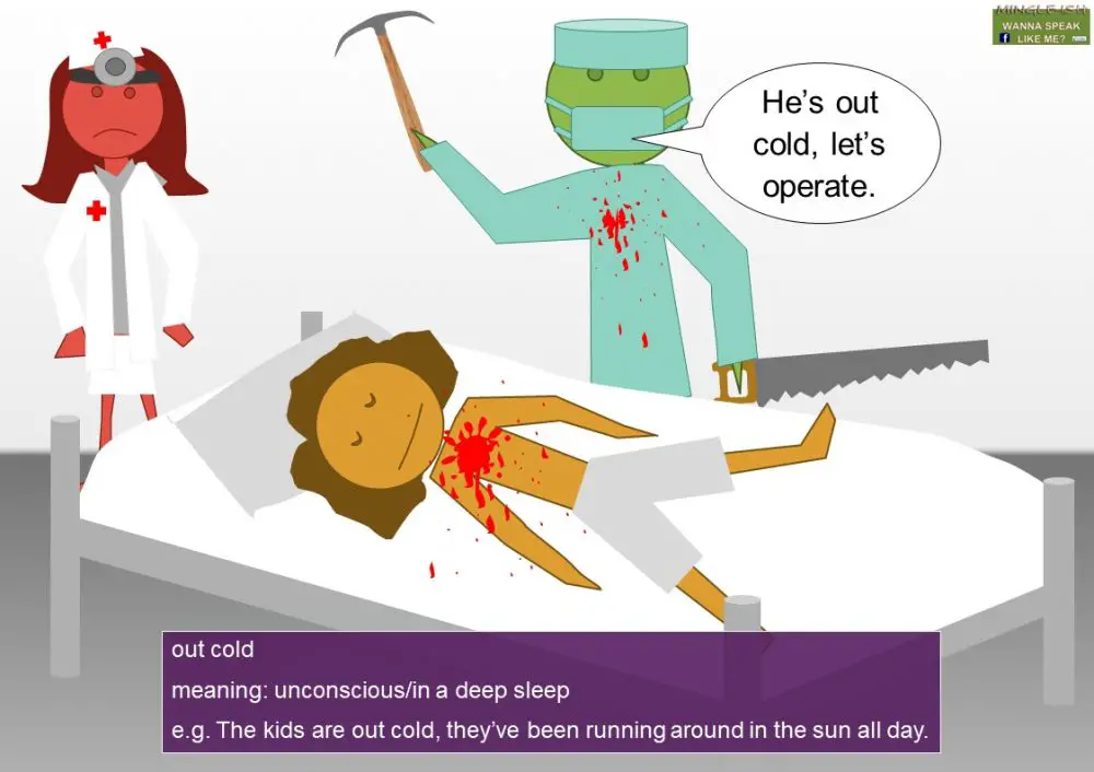 COLD idioms (idioms with adjectives) Mingleish