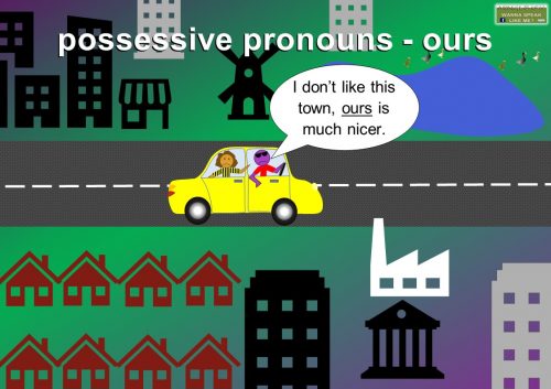ours pronoun