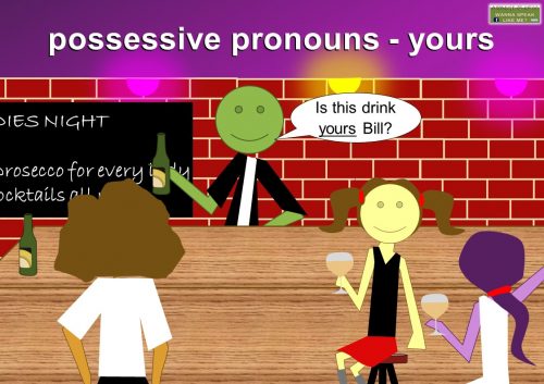 possessive pronoun examples
