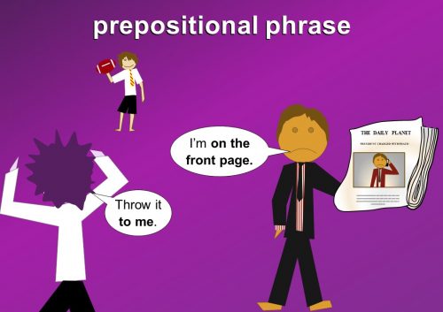 Prepositional phrases - AT - at times