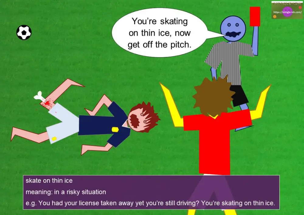 Skating idioms and sayings Mingleish