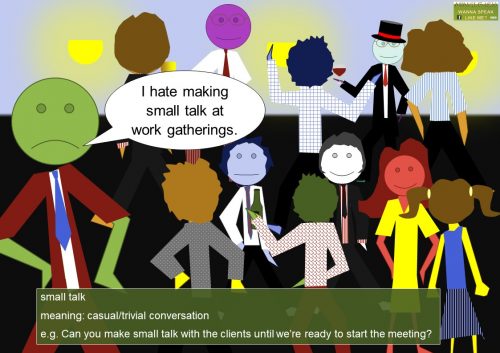 talk idioms - small talk