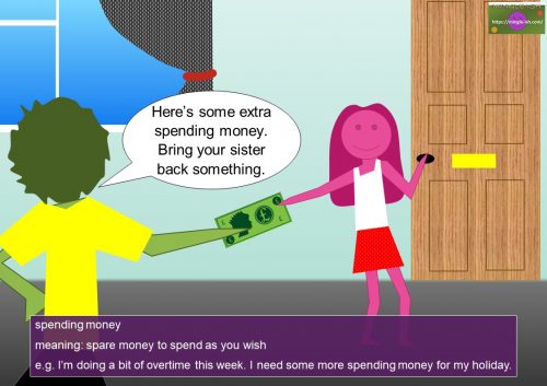 sayings about spending money - spending money