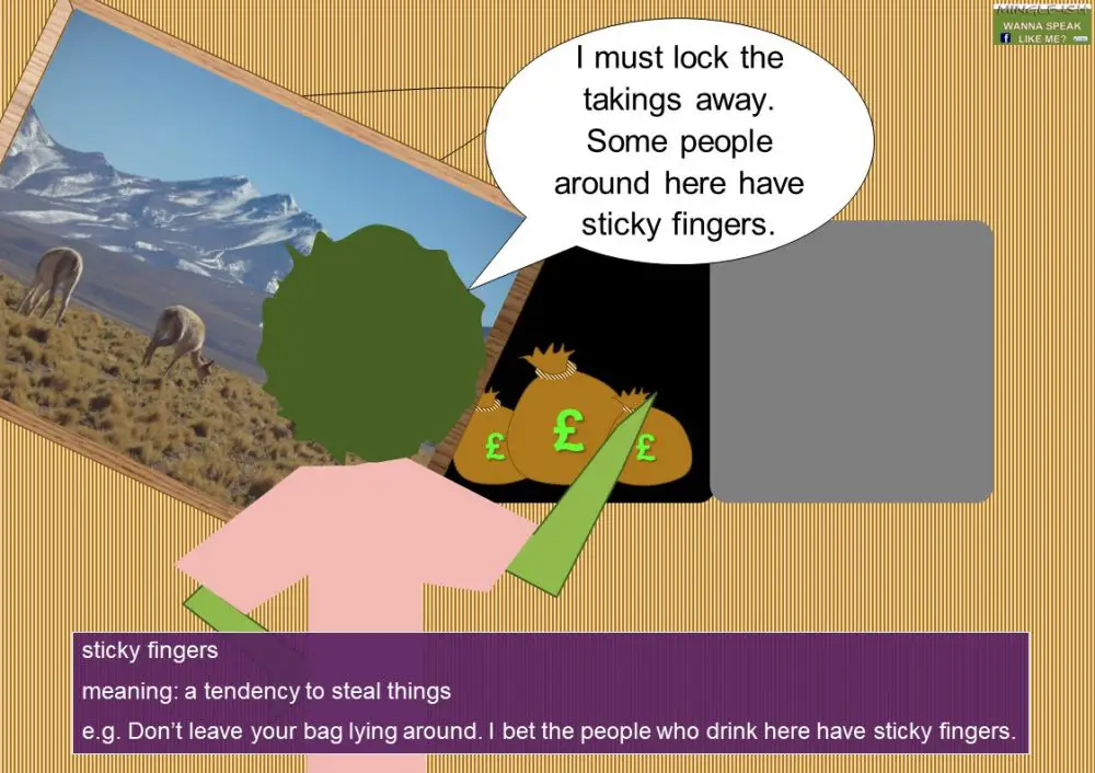 FINGER idioms (body idioms) Mingleish