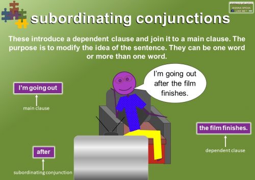 subordinating conjunction definition