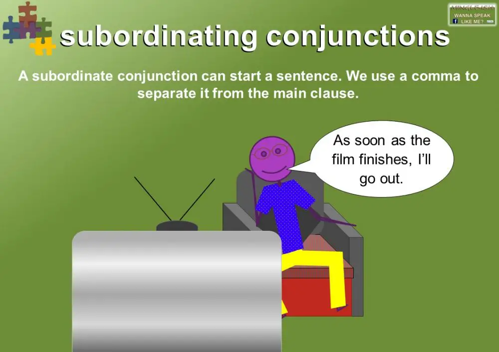 Subordinating Conjunctions Rules In Grammar Mingle Ish