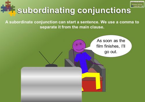 subordinating conjunction definition