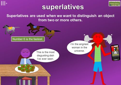 rules for superlatives