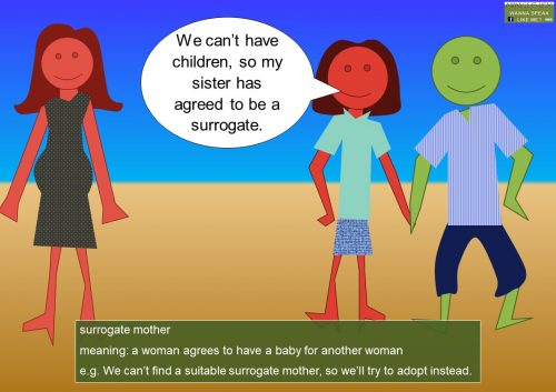 mother sayings - surrogate mother