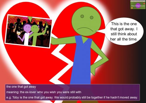 dating idioms - the one that got away