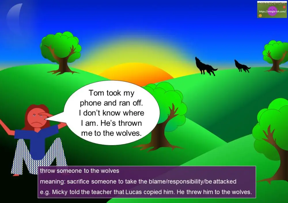 Idioms with verbs THROW Mingleish