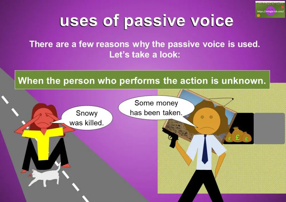 he visits us everyday passive voice