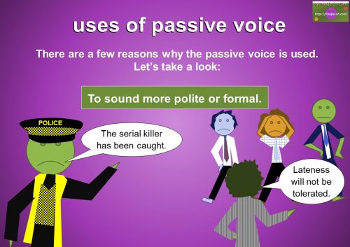 why do we use passive voice