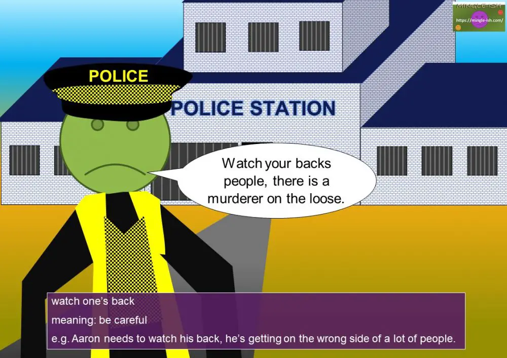 Idioms with verbs WATCH Mingleish