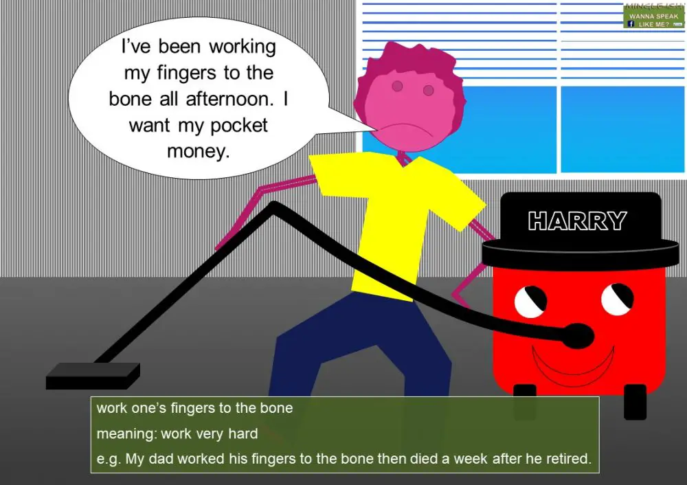 BONES idioms (body idioms) Mingleish