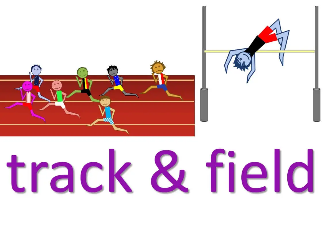 track and field idioms and phrases