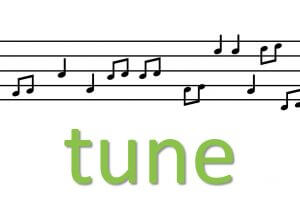 music expressions and sayings - tune idioms