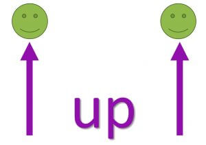 preposition up