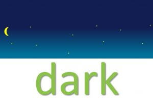 idioms and phrases with adjectives - dark