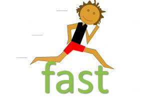 idioms and phrases with adjectives - fast