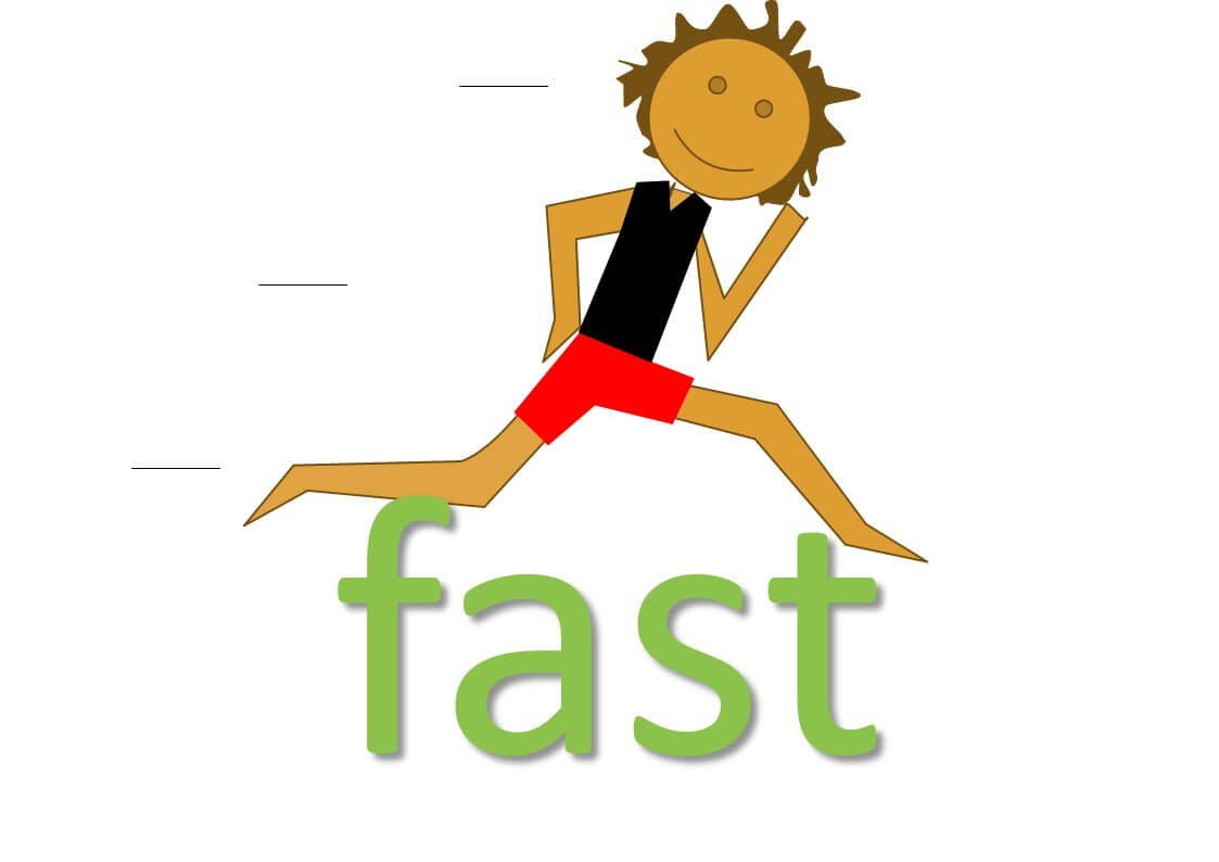 idioms and phrases with adjectives - fast