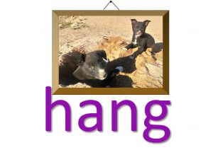 phrasal verbs with hang