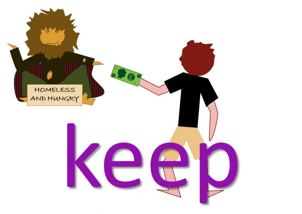 Idioms with verbs KEEP Mingleish