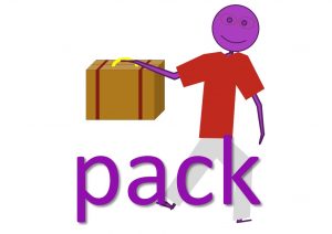 phrasal verbs with pack