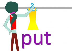 phrasal verbs with put