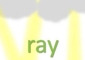 phrases with ray