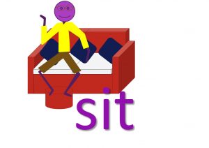 phrasal verbs with sit